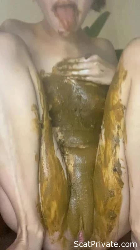 Lactating During Fecal And Bead Manipulation - p00girl