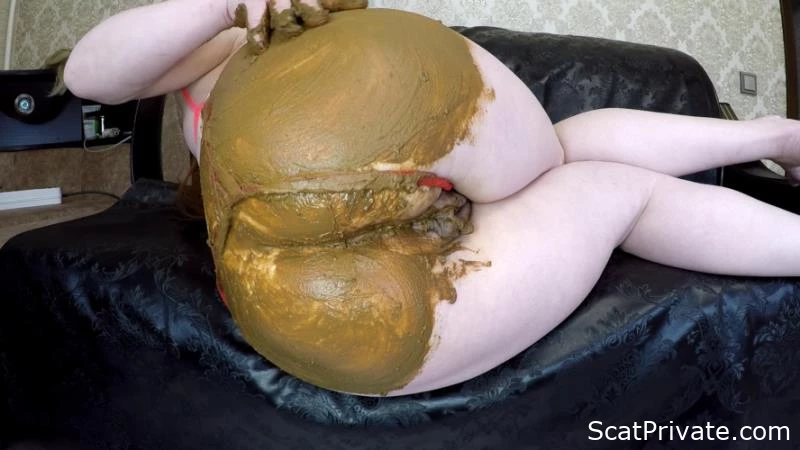 anal ingestion of massive 12 - inch POOPTRON fecal columns - AshleyAssEats